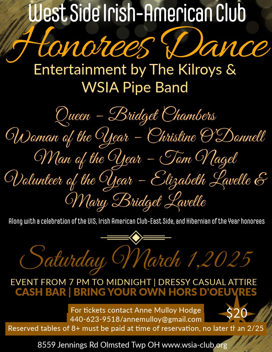 WSIAC Honorees Dance