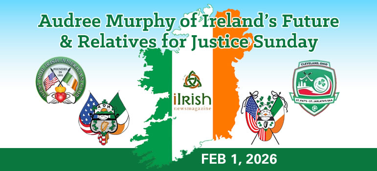 Andrée Murphy of Ireland's Future and Relatives for Justice Sunday