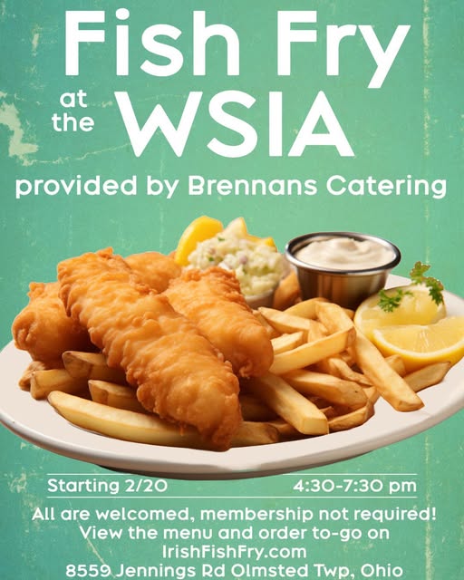 Friday Fish Fries at the West Side Irish American Club