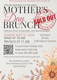 Mother's Day Brunch - Sold Out