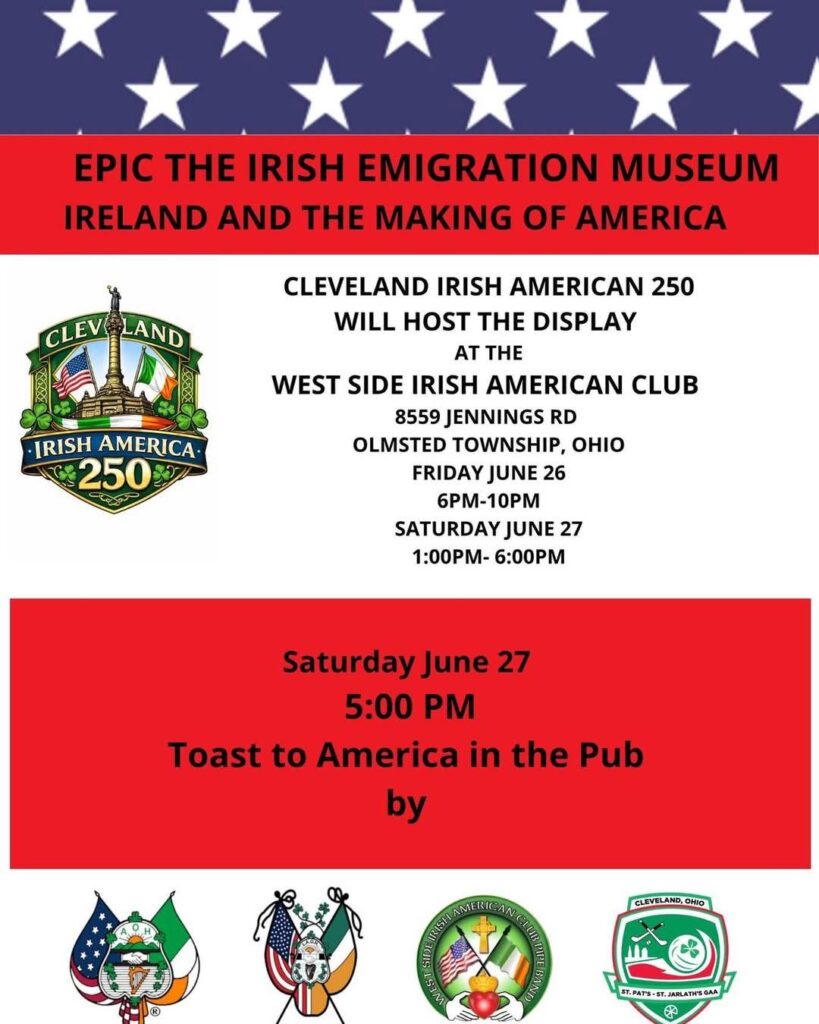 Ireland and  the Making of America: USA 250 Exhibit