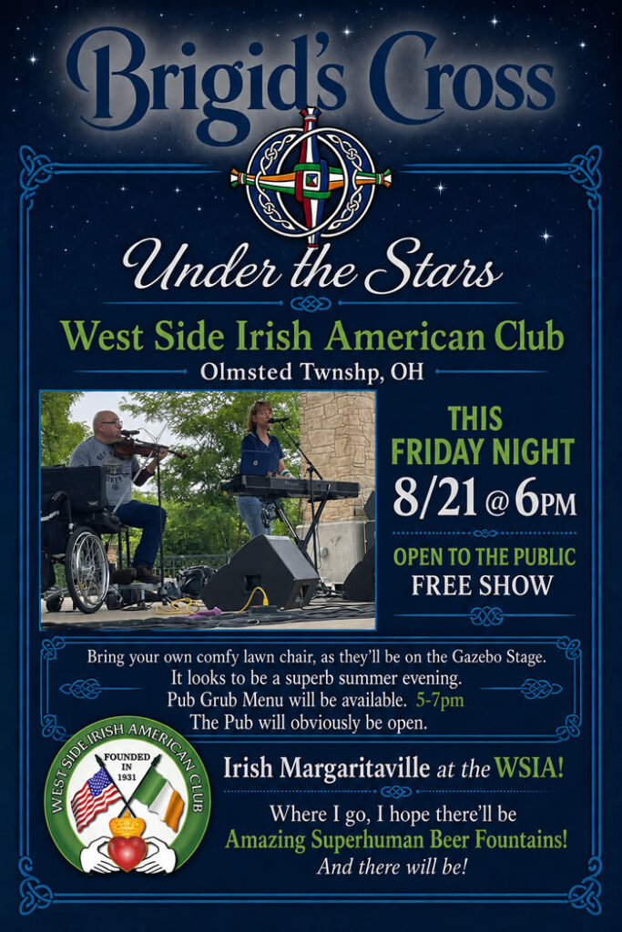 Brigid's Cross Under the Stars